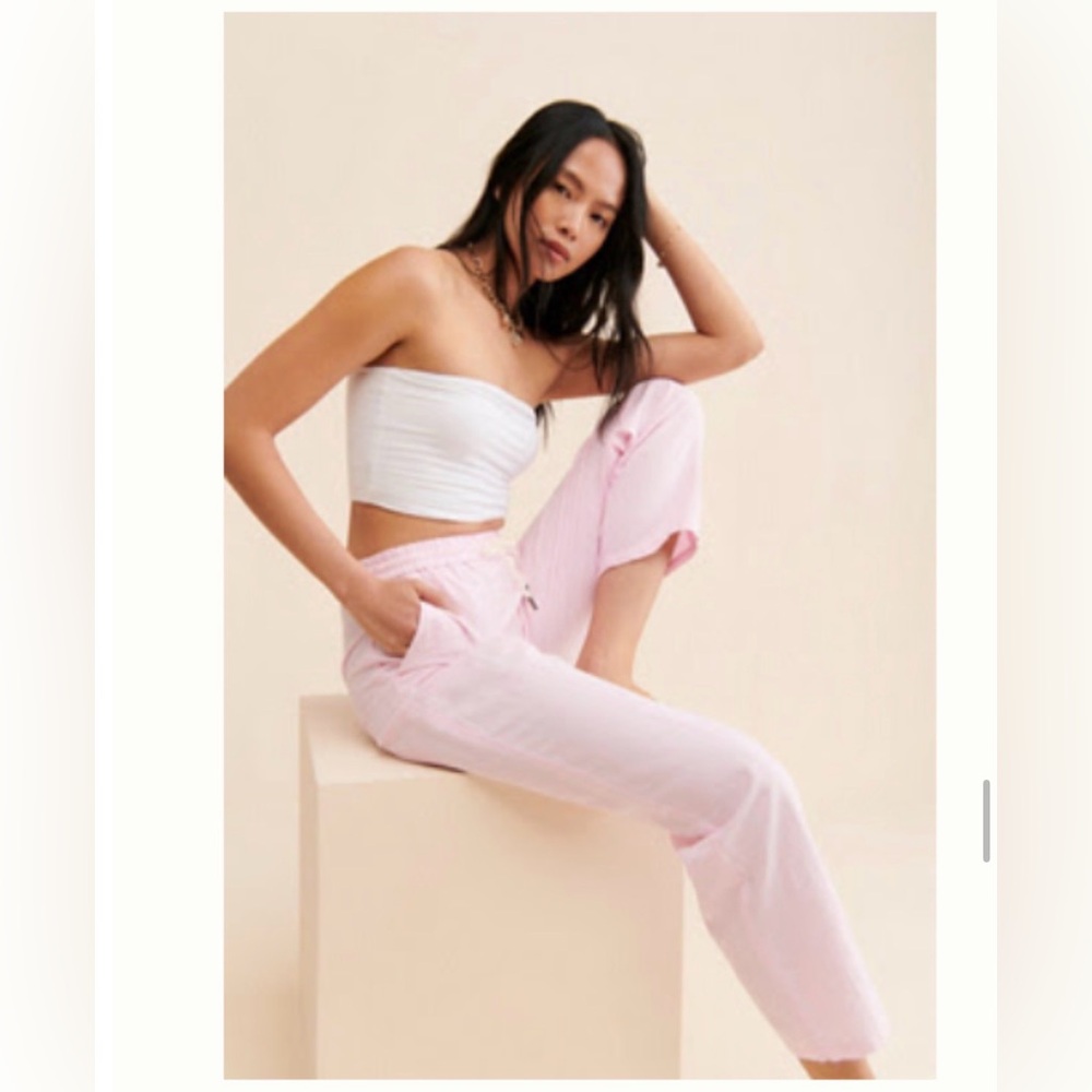 Scotch & Soda Pale Pink Drawstring Joggers